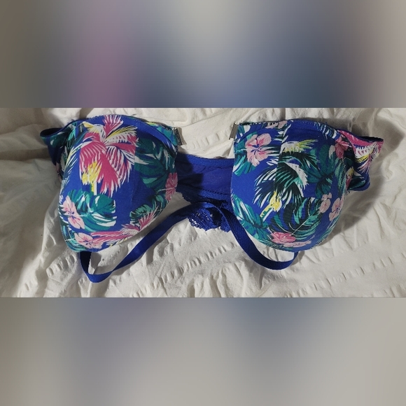 Lot of 3 colorful womens bras size 42C - Picture 11 of 12